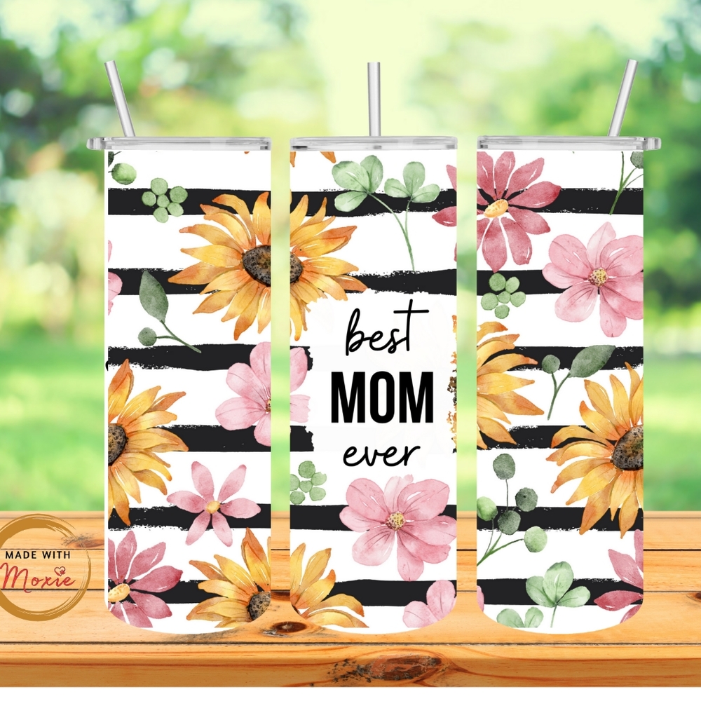 20oz best mom ever hot/Cold Tumbler